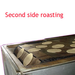 Second side roasting