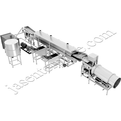 Semi Automatic banana Chips Line